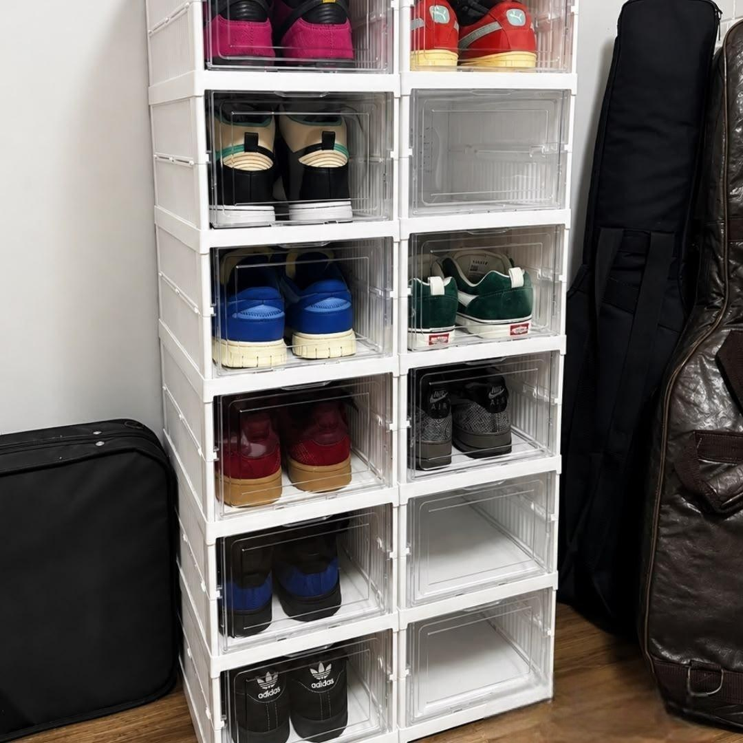 Sapateira Organizador Sapatos Empilhável Vertical 6 Andares