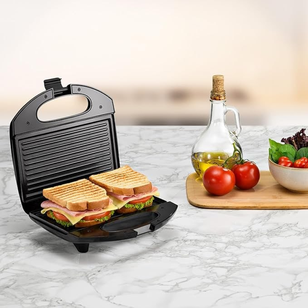 Sanduicheira Brunch Time 2 em 1 Elgin Sanduicheira e Grill Antiaderente Preta 110V