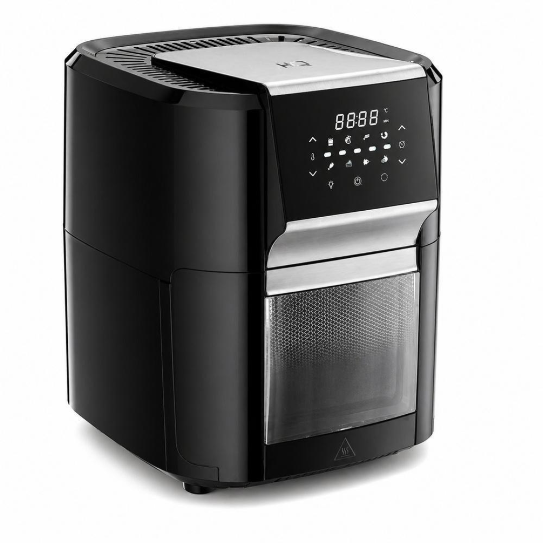 Fritadeira Elétrica Air Fryer Oven Hq 12 Litros 1700W Preto Ra 015 - 127V
