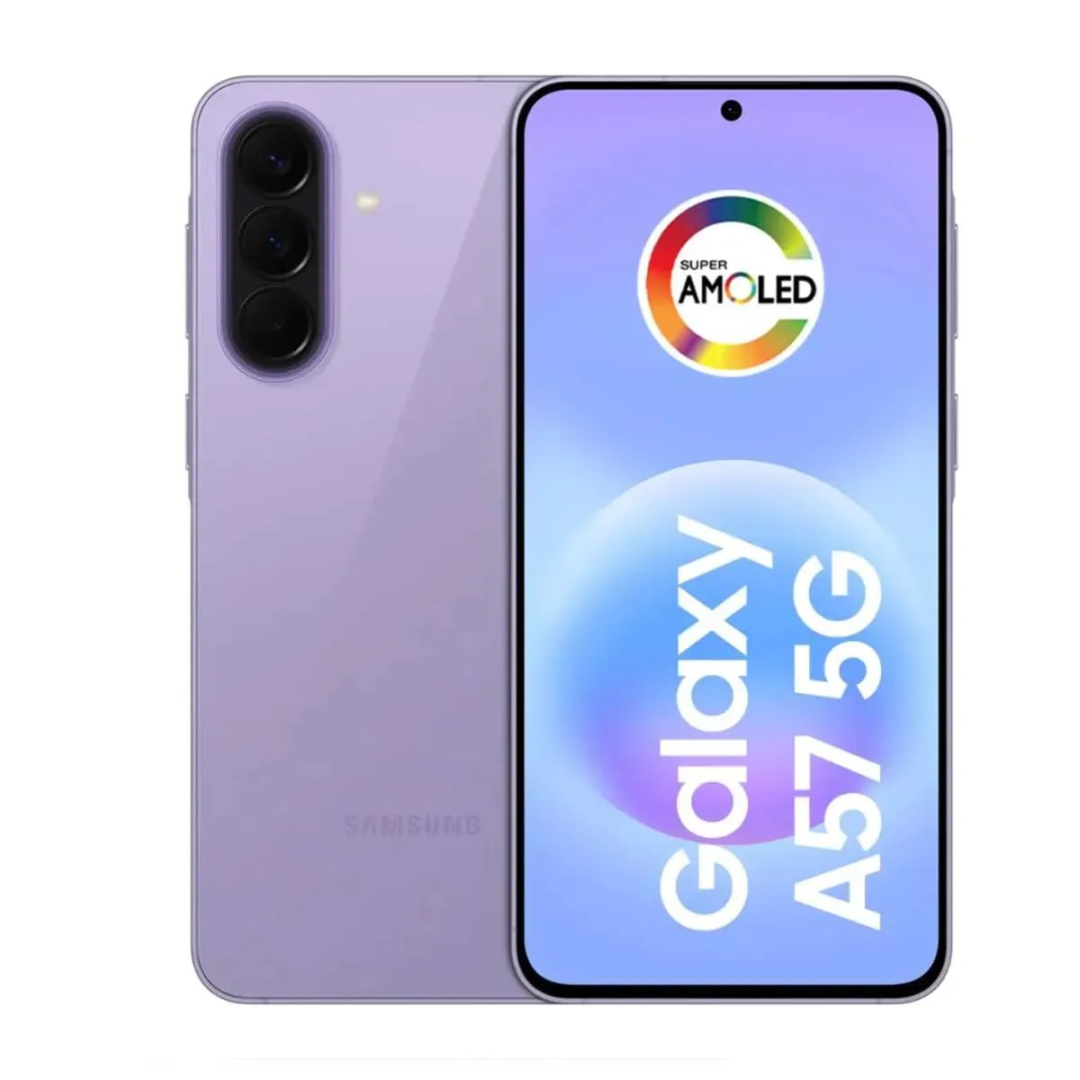 Celular Samsung Galaxy A57 5G 128GB, 8GB RAM, Câmera 50MP, IP68, Super AMOLED 6.7", Recursos AI