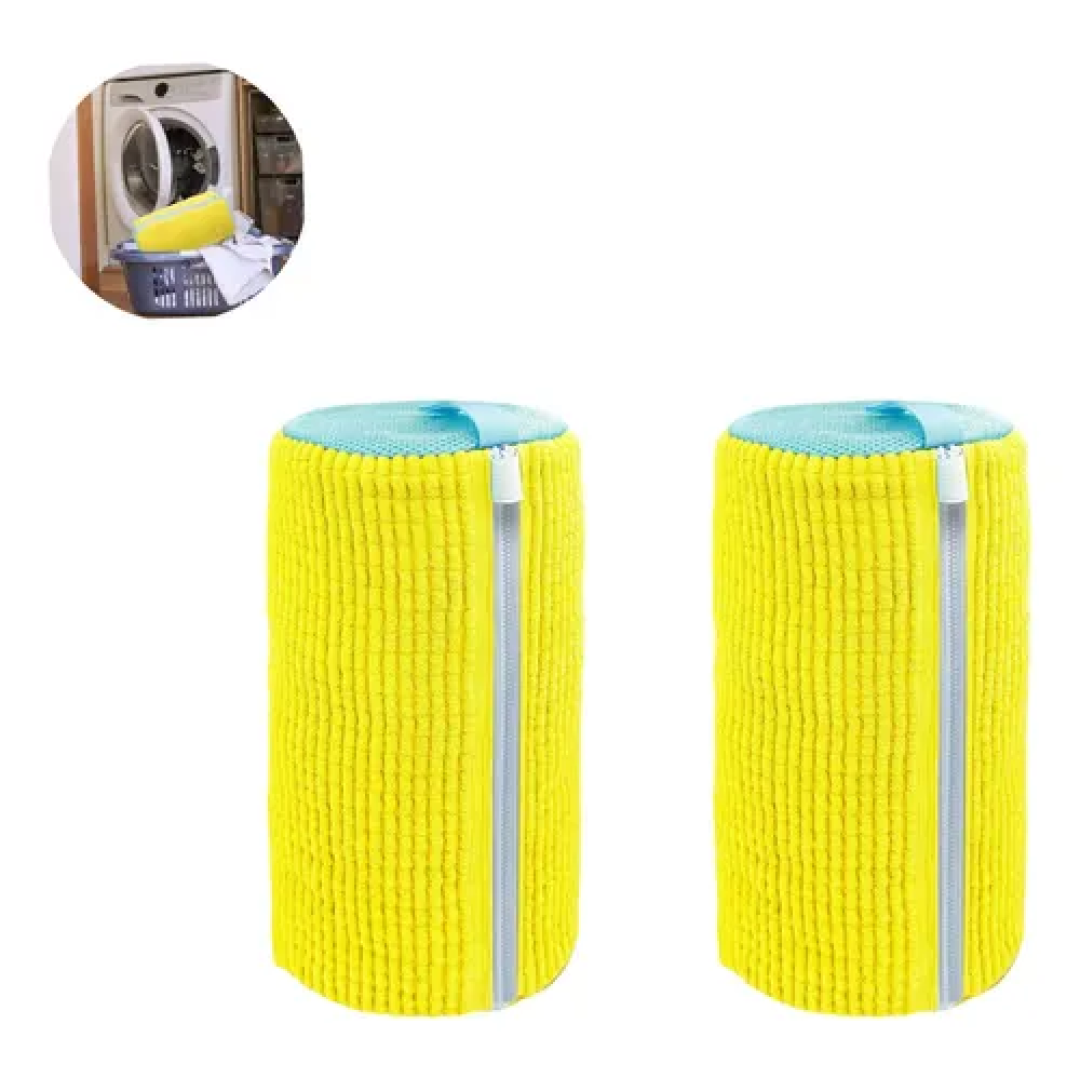 Kit com 2 Saco Para Lavar Sapatos Na Máquina De Lavar