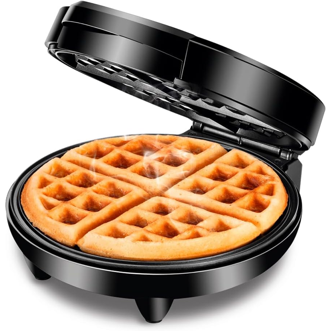 Waffle Pratic MONDIAL, Preto/Inox | 1200W, 110V, GW-01
