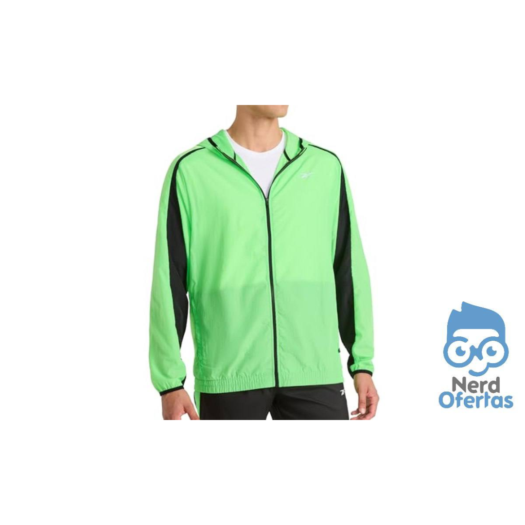 Suéter com capuz Running Woven Wind Jacket ReebokMasculino - P