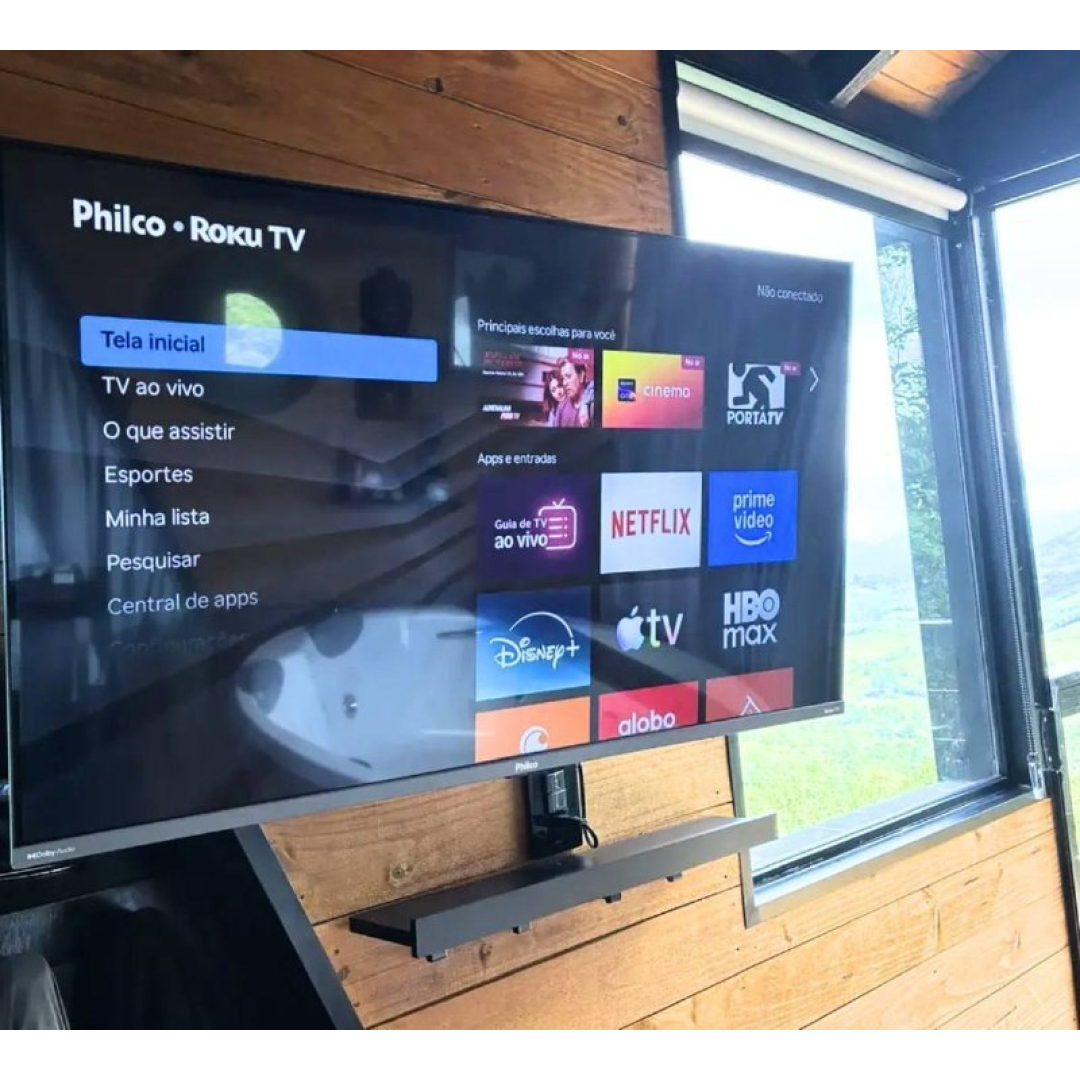 Smart TV Philco 43" P43VIK Roku LED Full HD Dolby Audio