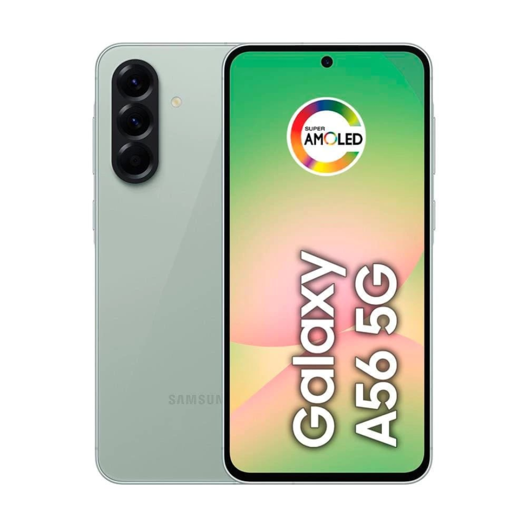 Celular Galaxy A56 Tela Super AMOLED 6.7 Polegadas 128GB 5G Câmera Tripla até 50MP