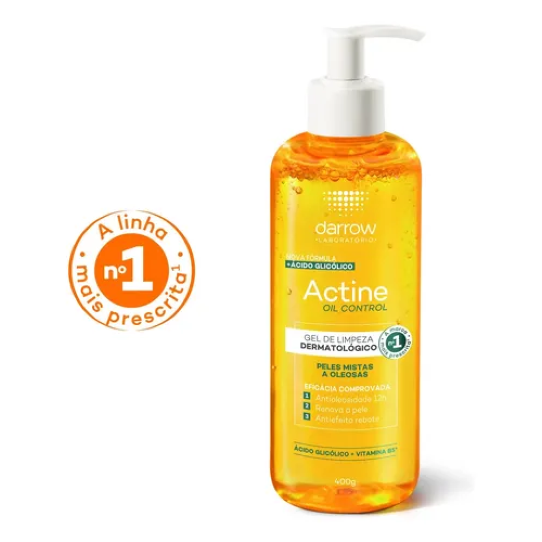 Gel de Limpeza Facial Darrow Actine Oil Control Oleosa 400g