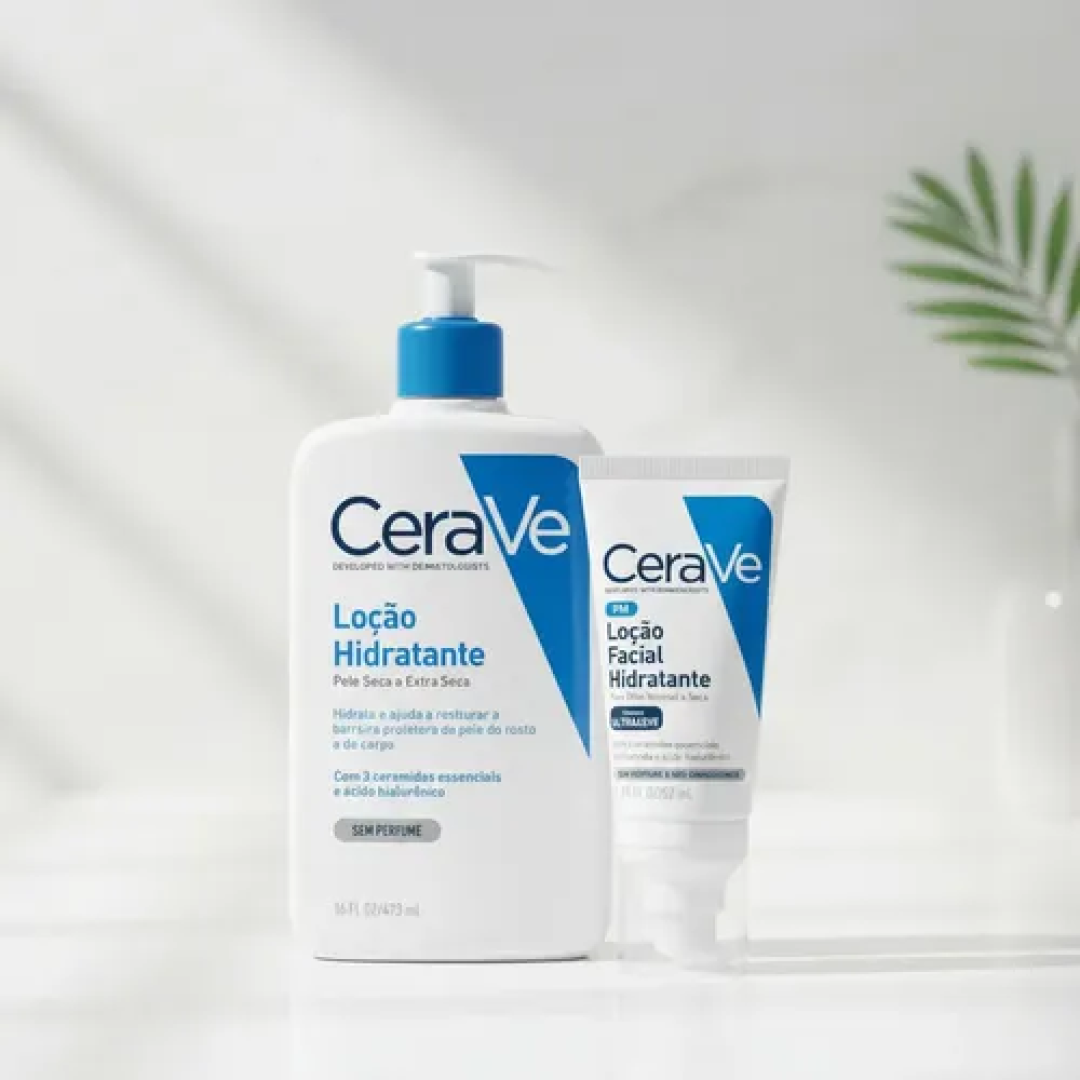 Cerave Loção Hidratante Ácido Hialurônico 473ml Fluido Kit