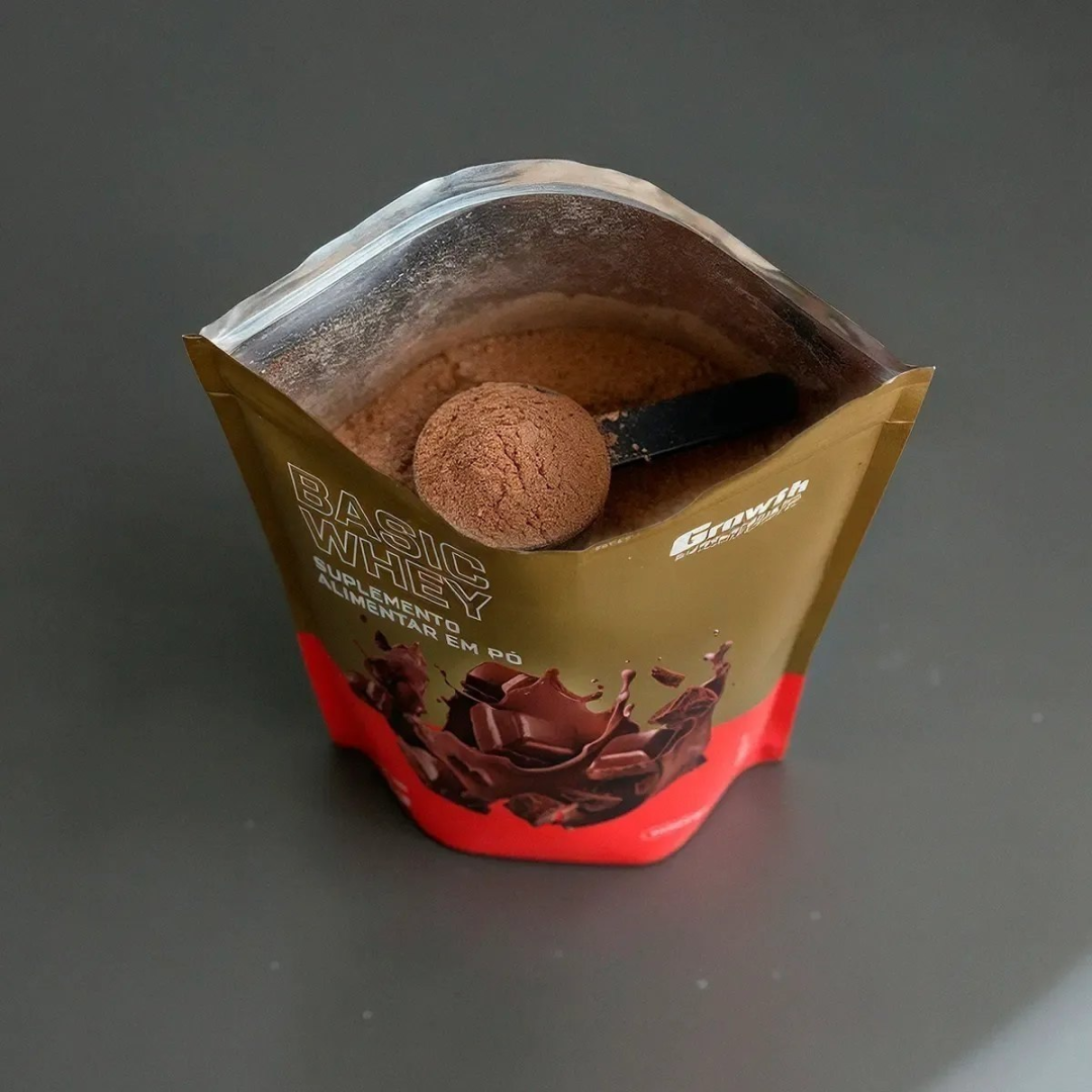Basic Whey 1kg Growth Supplements Chocolate