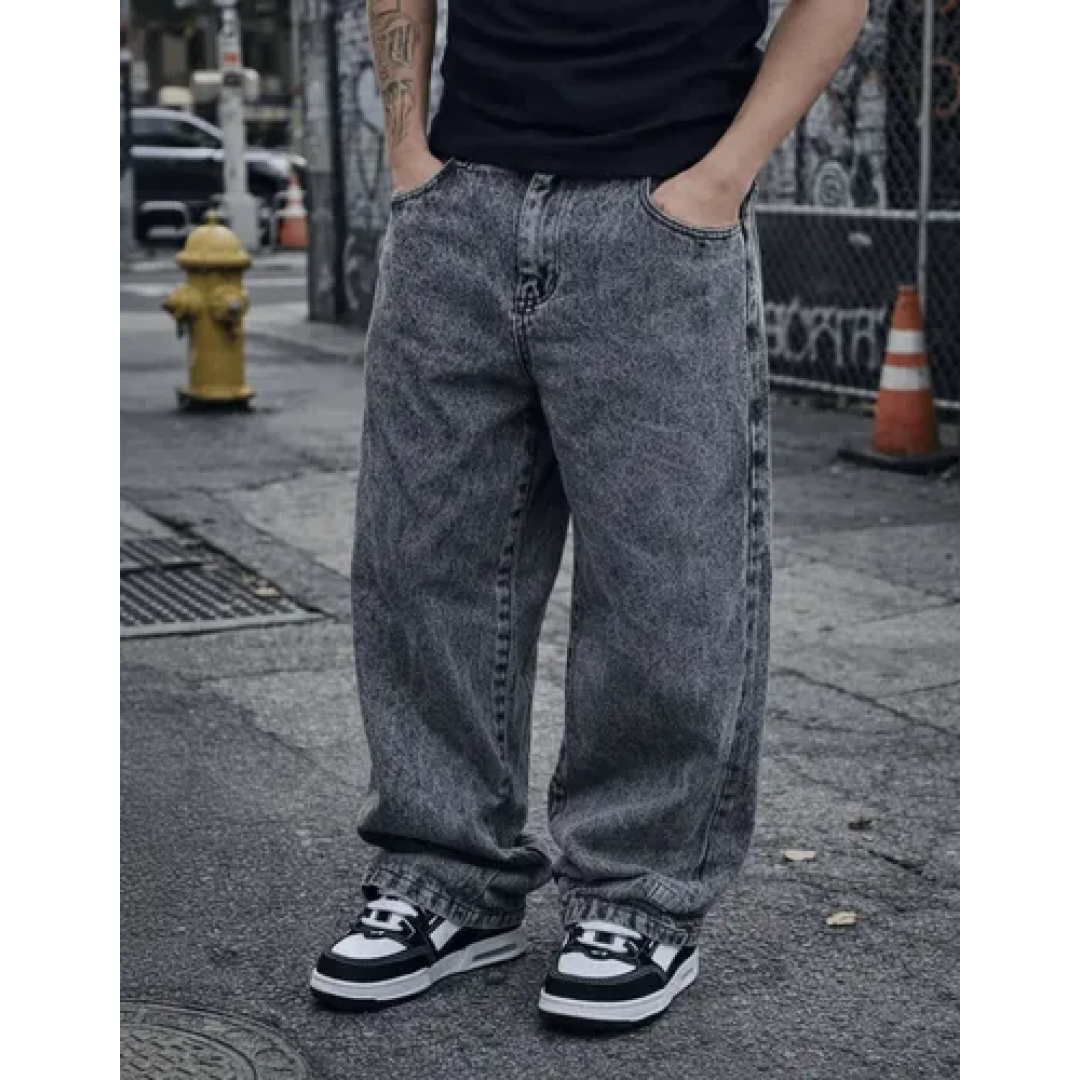 Calça Jeans Bag Balão Casual