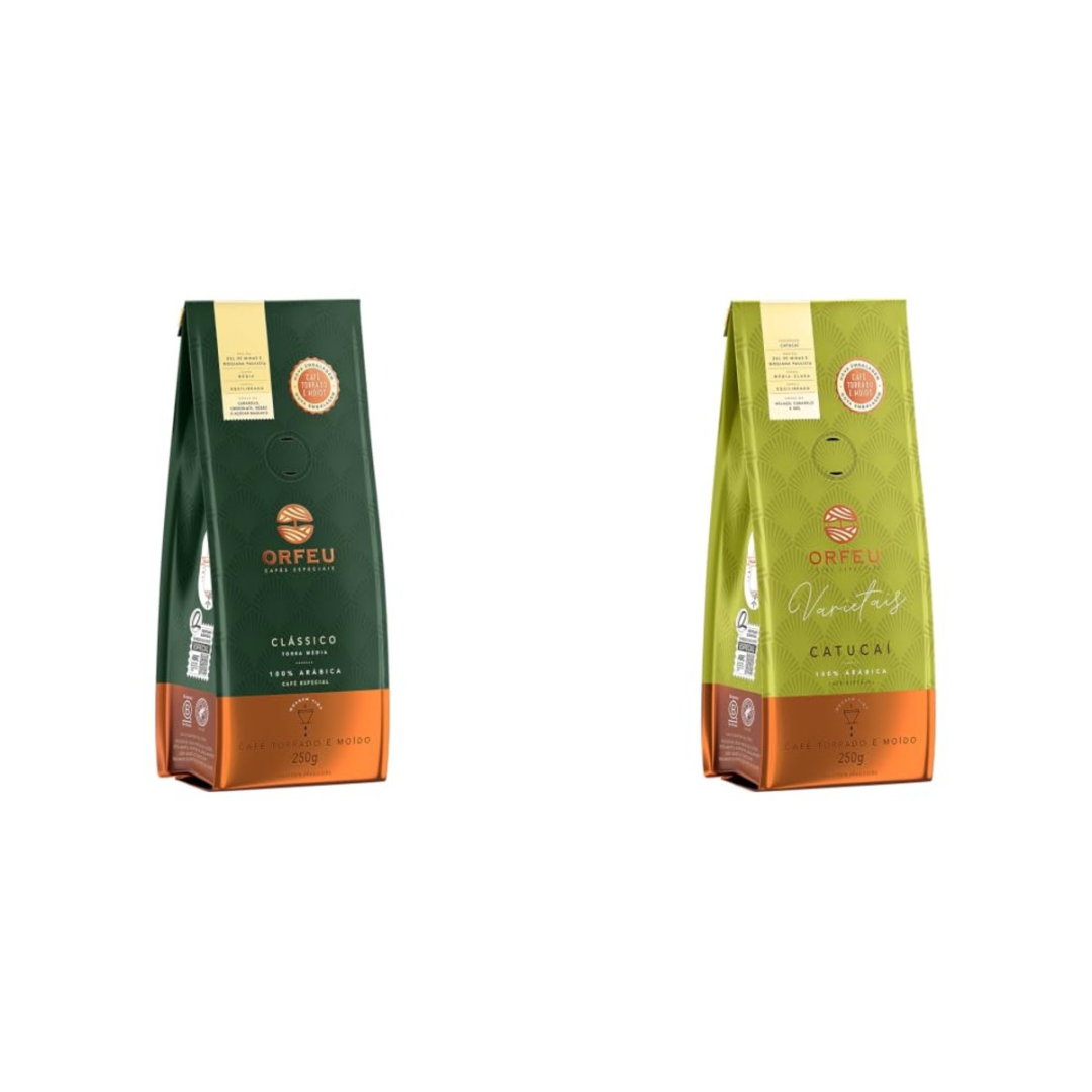 Café Orfeu Clássico Torrado e Moído 250g