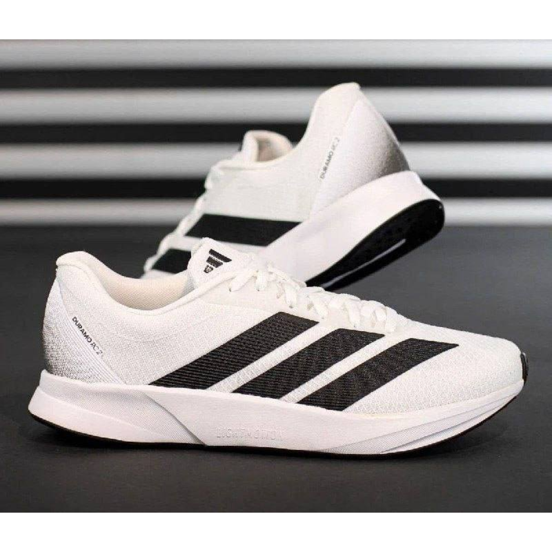 Tênis Masculino Duramo Rc 2 adidas Cloud White / Core Black / Carbon. Liso 42 Br