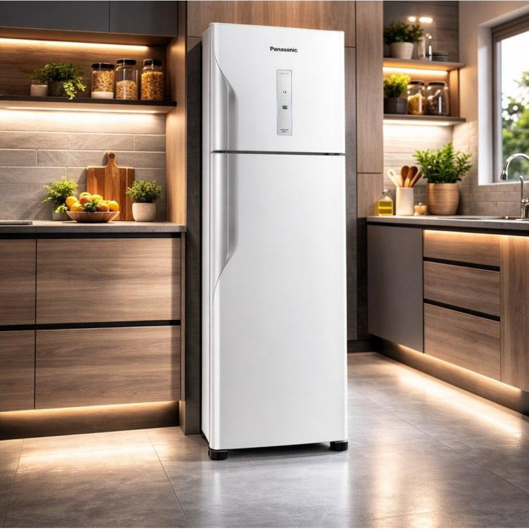 Geladeira Panasonic 387L A+++ Frost Free Branco (BT41/110v)