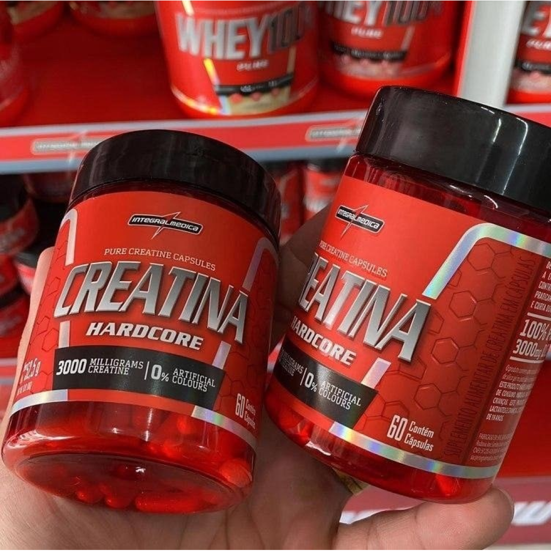 Creatina Reload Hardcore 60 caps - IntegralMédica