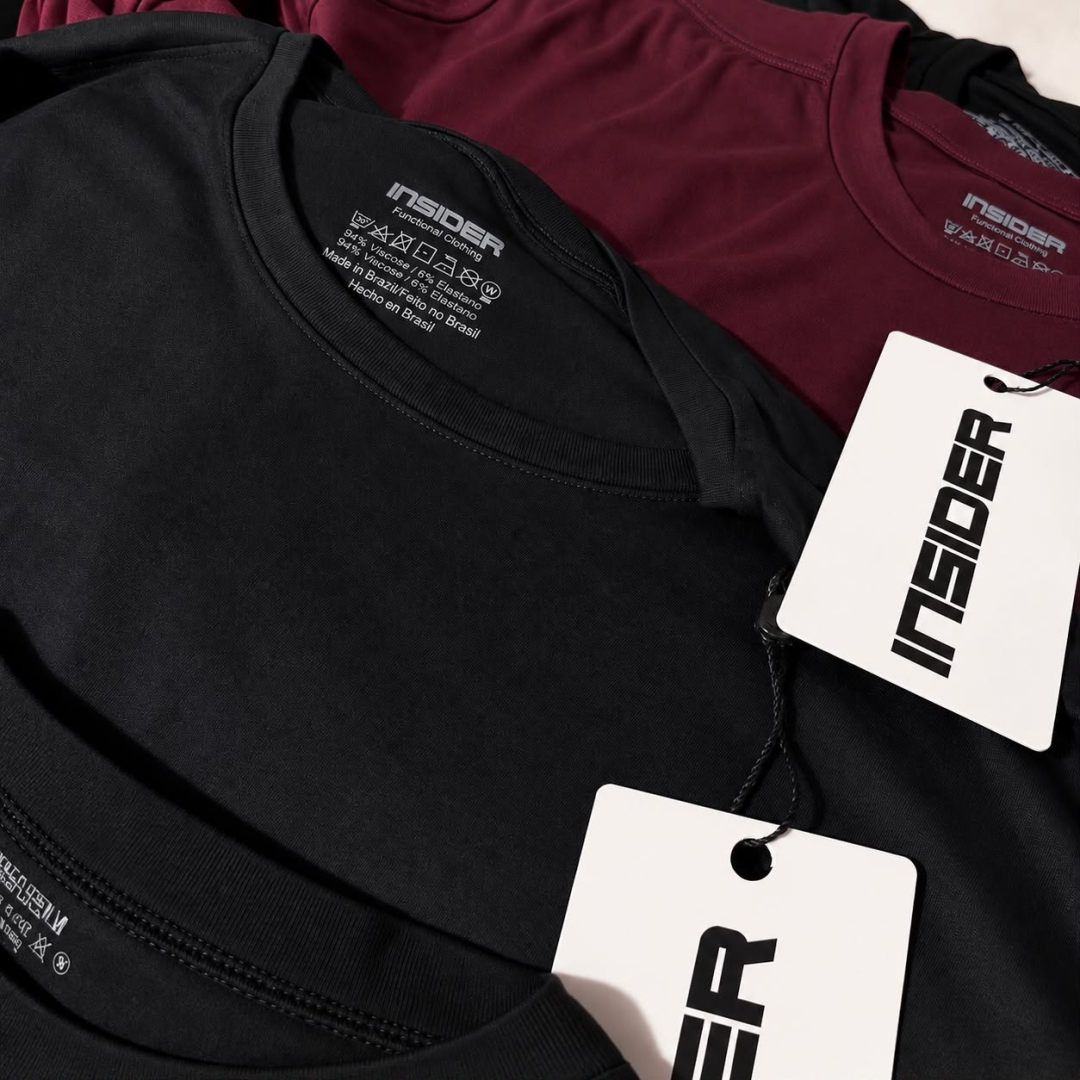 Camiseta Core Insider (3 cores)