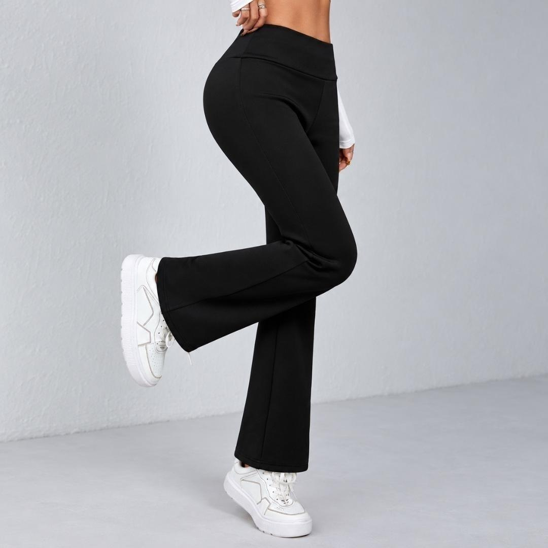 Calça Legging Flare Zero Transparência