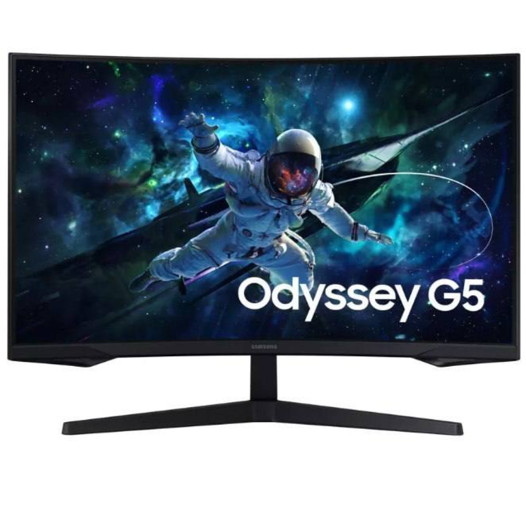 Monitor Gamer Samsung Odyssey G5 32'', QHD, 165Hz, 1ms,  Freesync, HDMI, DP