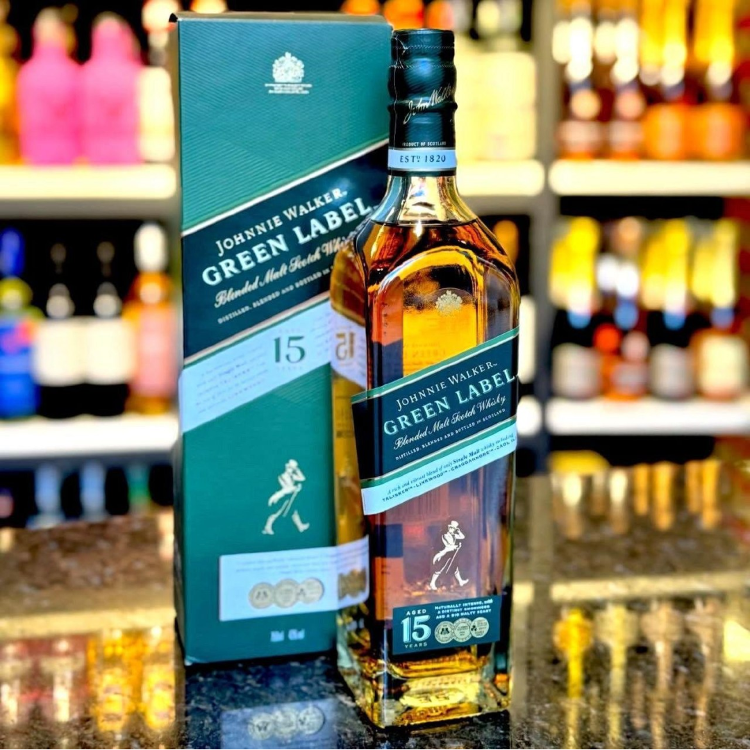 Whisky Johnnie Walker Green Label 750ml