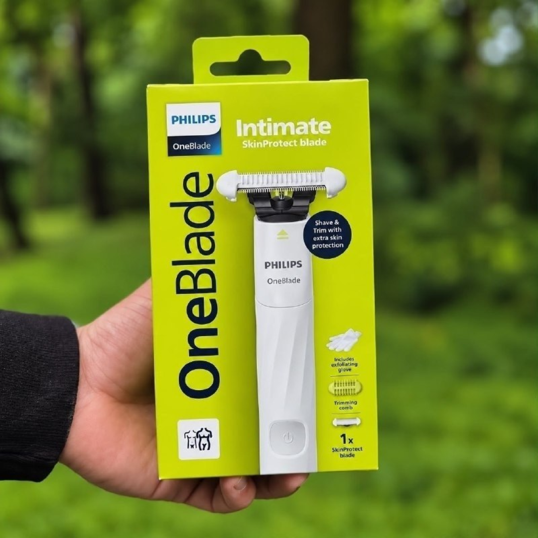 Aparador e Raspador Oneblade Intimate Philips
