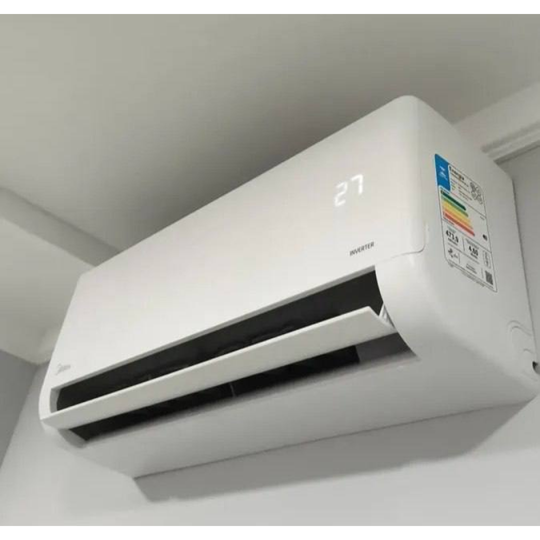 Ar Condicionado Split Hi Wall Inverter R-32 Airvolution Lite Midea 9.000 BTUs Frio Monofásico