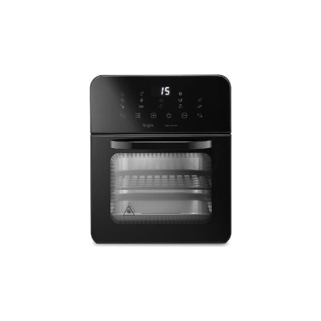 Fritadeira e Forno Elgin Elétrico 10l Style Oven Fry 3 em 1 Preto