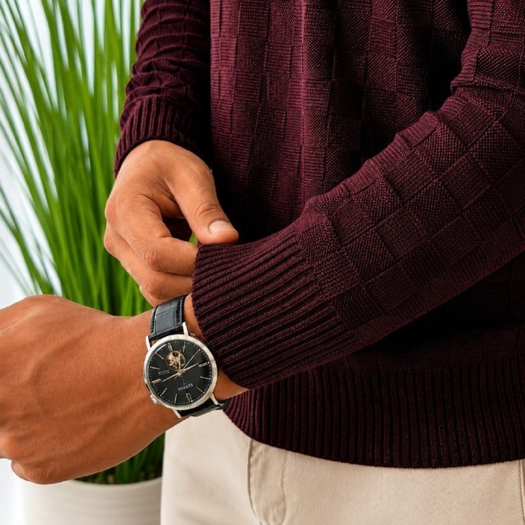 Suéter Lã Tricot Xadrez (8 cores)