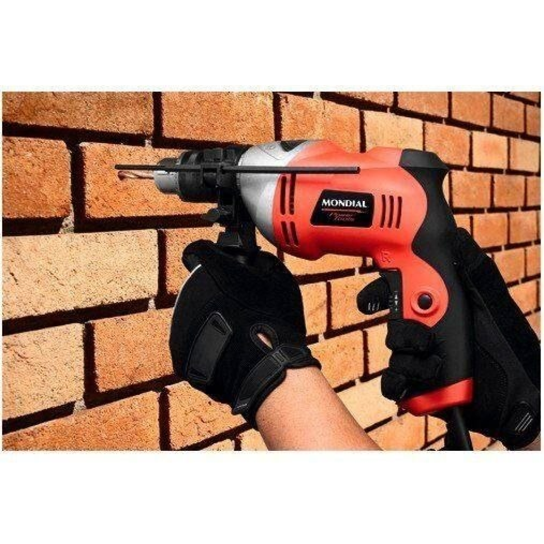 Furadeira Elétrica de impacto 13mm 750w Mondial FFI-05
