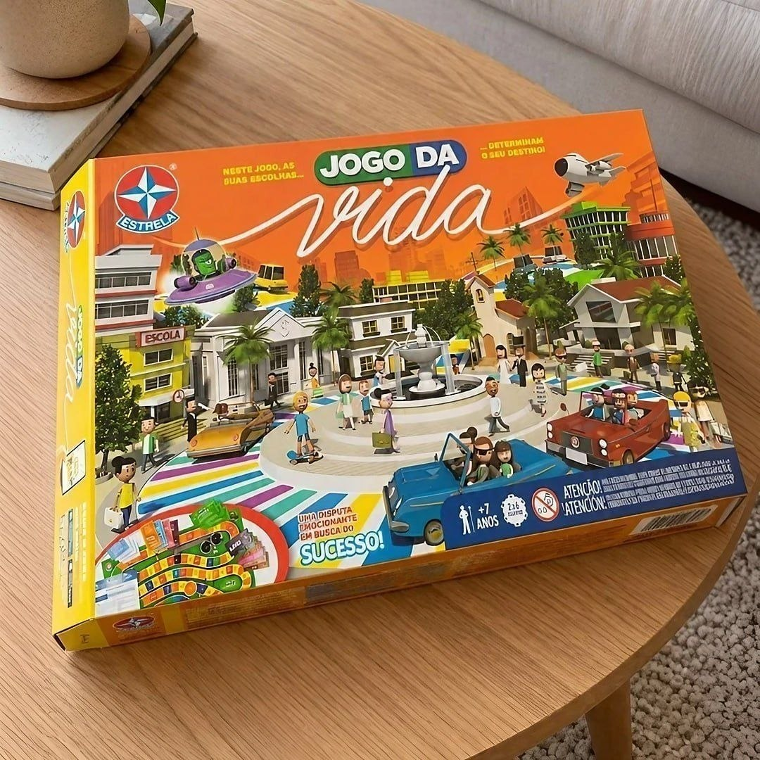 Jogo Da Vida Tabuleiro Digital App Estrela
