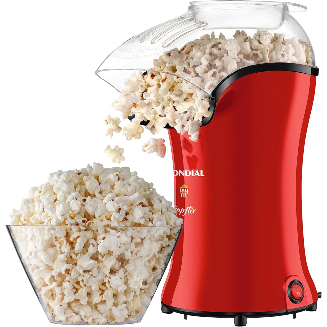 Pipoqueira Popflix, Mondial, Vermelho, 1200W, 110V - PP-03