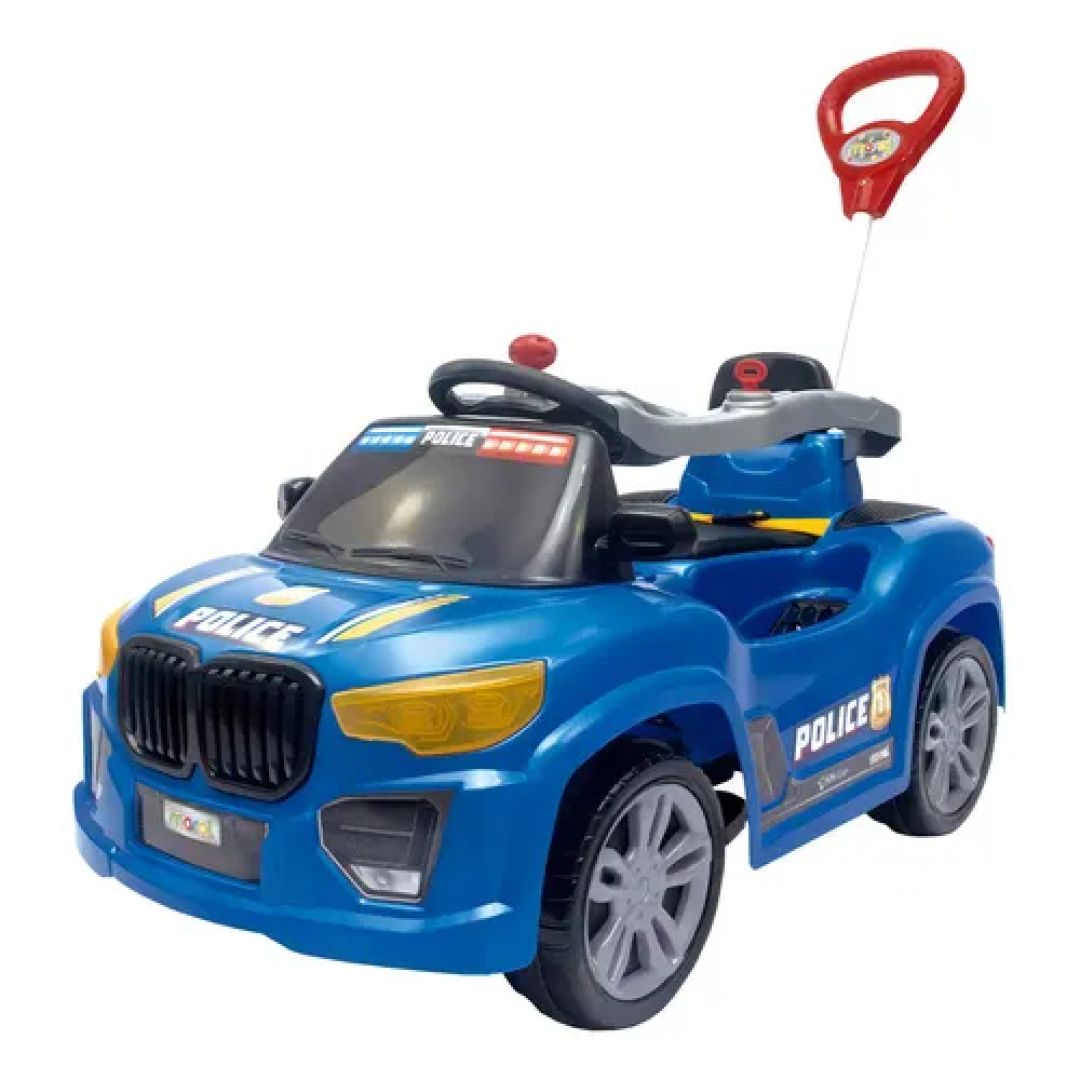 Buggy Maral 3180 BM Police pedal ride azul infantil seguro divertido resistente confortável chamativo