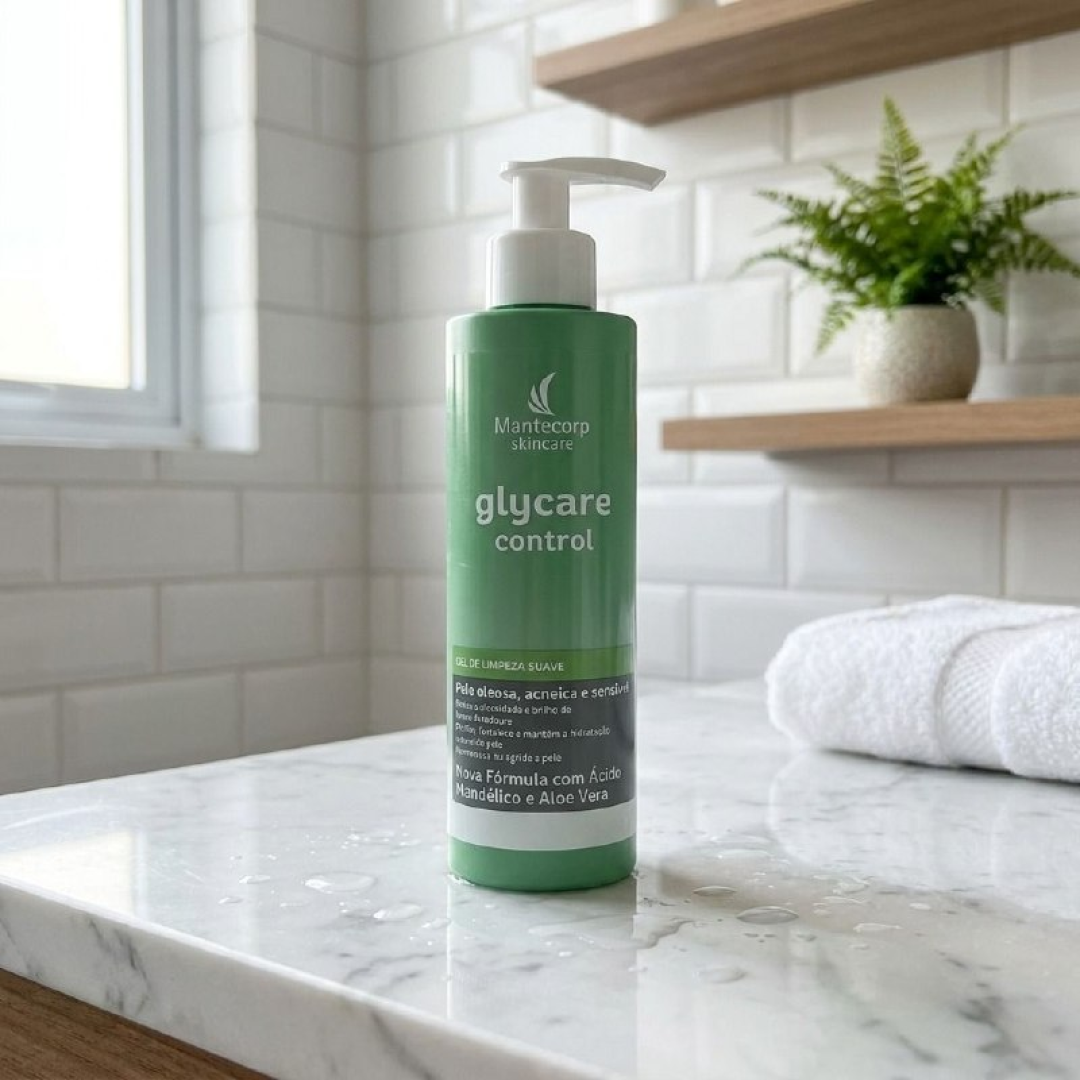 Gel de Limpeza Facial Glycare Control 300g Mantecorp
