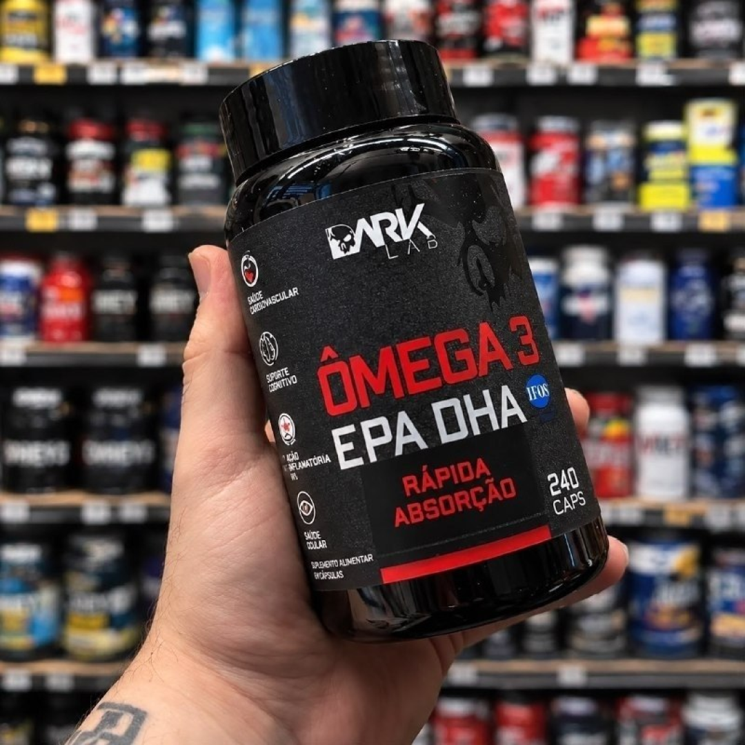 240 Cápsulas Ômega 3 Epa Dha Dark Lab