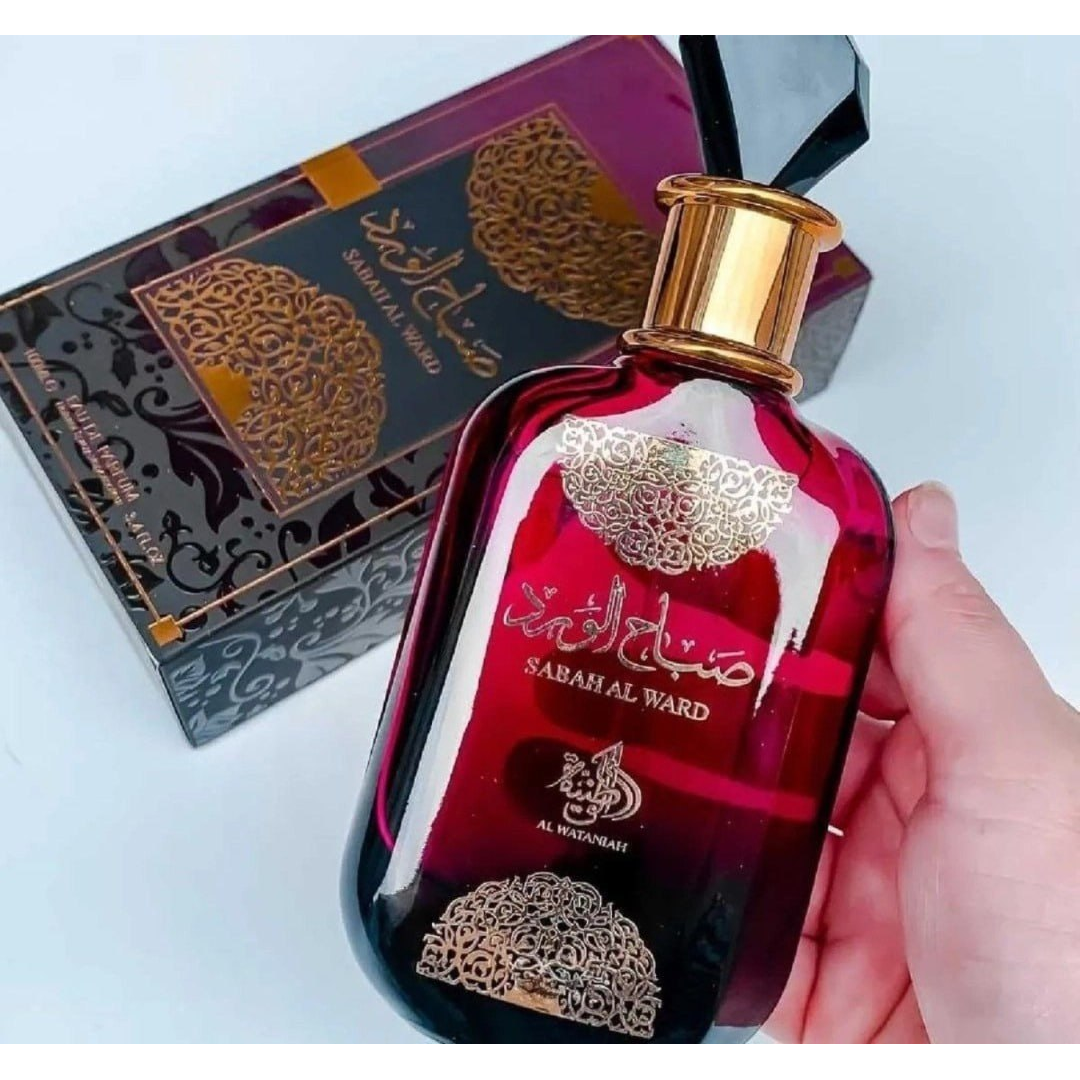 Sabah Al Ward Al Wataniah Perfume Árabe Feminino Eau de Parfum 100ml*
