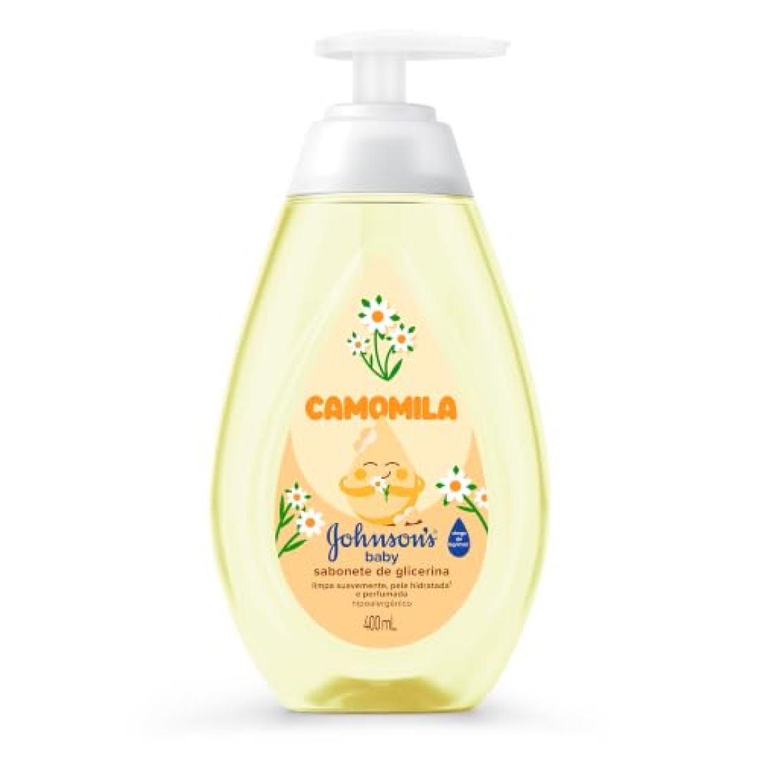 Johnson's Baby Sabonete Líquido Glicerina Camomila 400ml