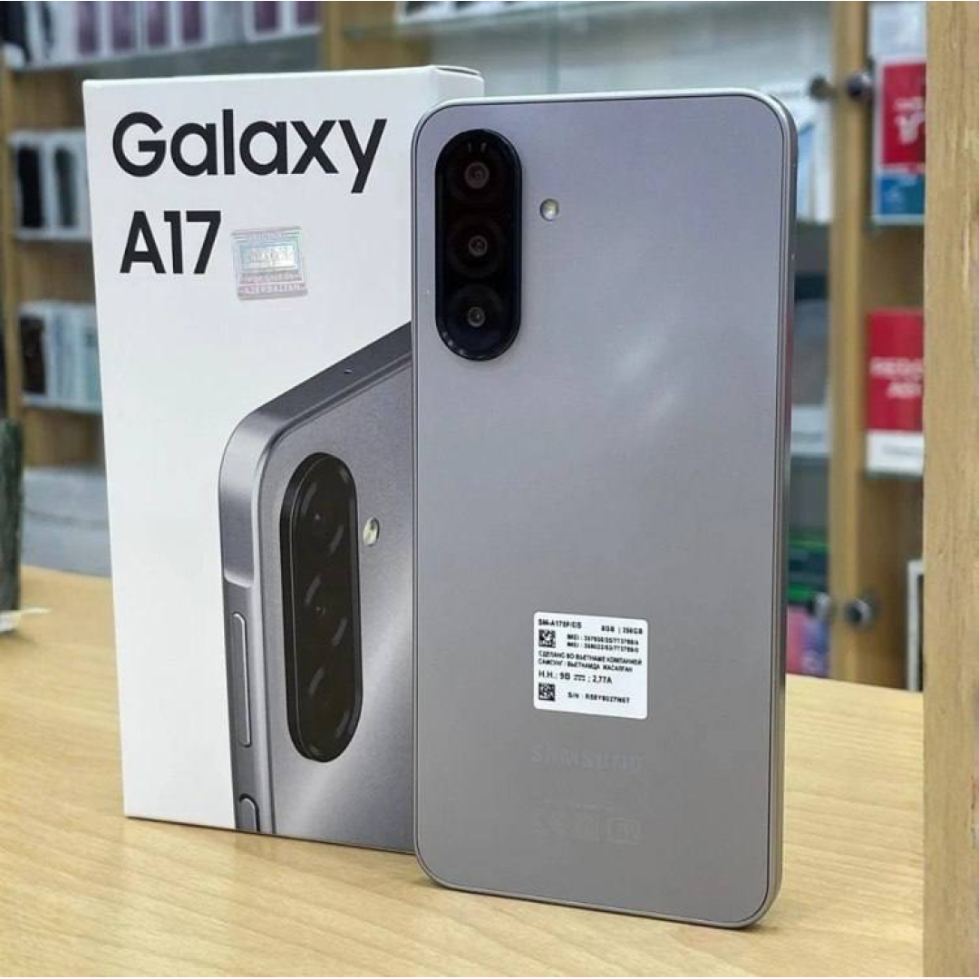 Celular Samsung Galaxy A17 Com Ia, 128gb, 4gb Ram, Câm De 50mp, Tela De 6.7", Nfc, Ip54 - Preto