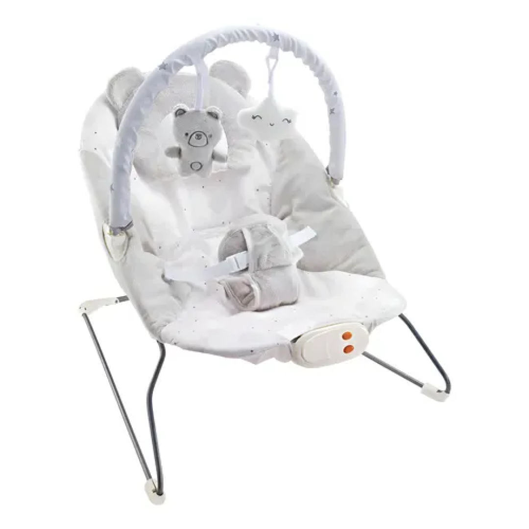 Cadeira Descanso Bebê Musical Polar Skyline Bege Maxi Baby