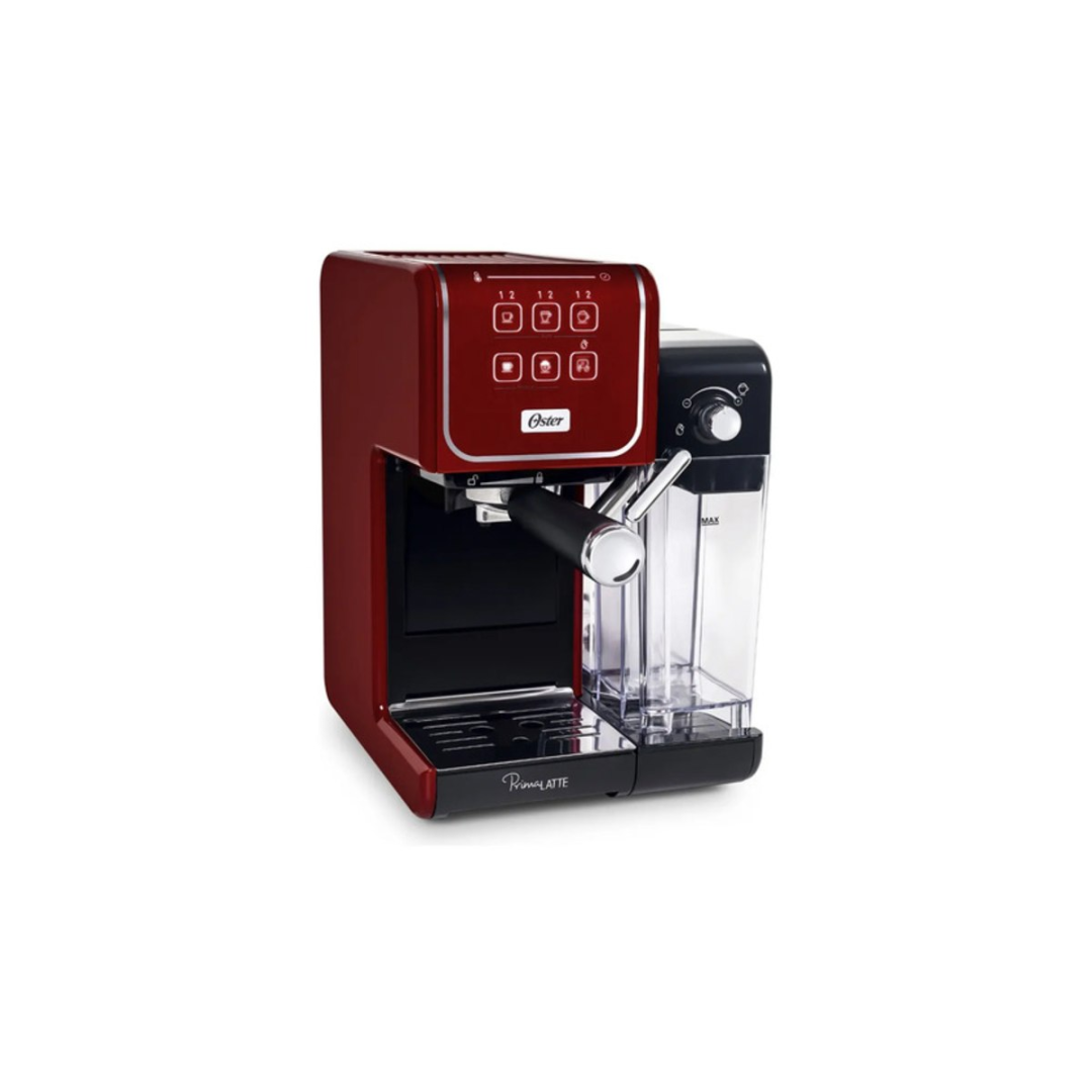 Cafeteira Espresso Primalatte Bvstem6801r Touch Red Oster Cor Preto/Vermelho