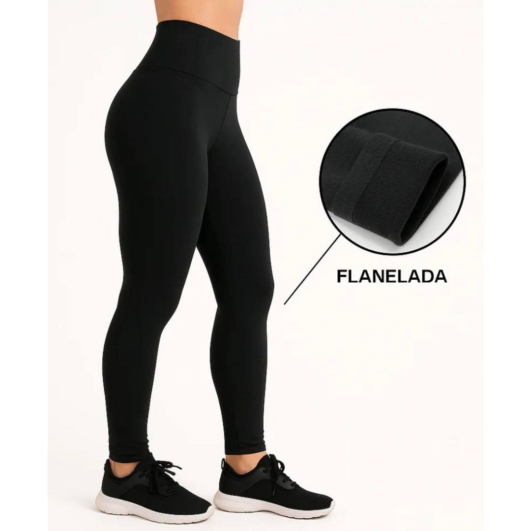 Calca Feminina Termica Forrada Legging Aveludada Frio Grossa