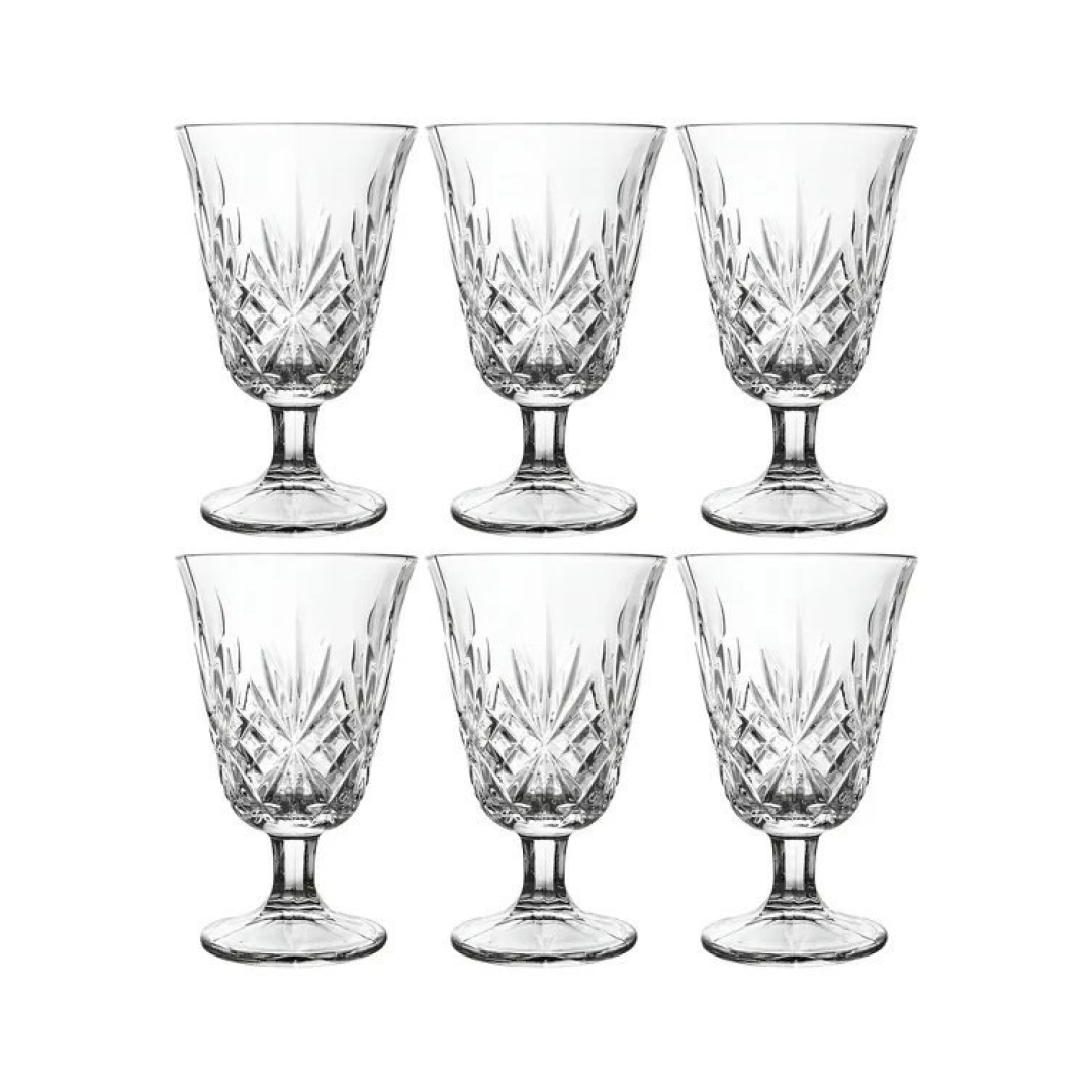 Conjunto De 6 Taças Para Água 250ml Dublin 7069 Lyor