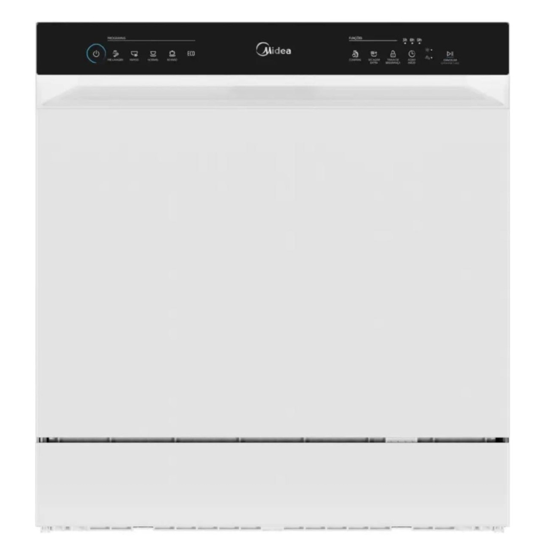 Lava Louças 8 Serviços Branco Touch Plus Midea