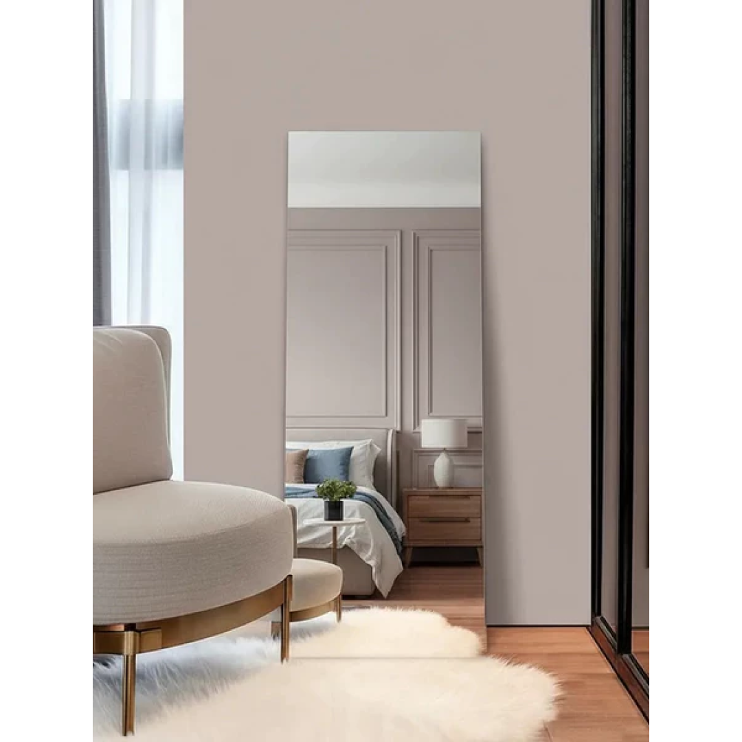 Espelho de Corpo Inteiro Decoração Loja Casa Provador Closet Sala Quarto Lavabo Banheiro 40cm x 80cm