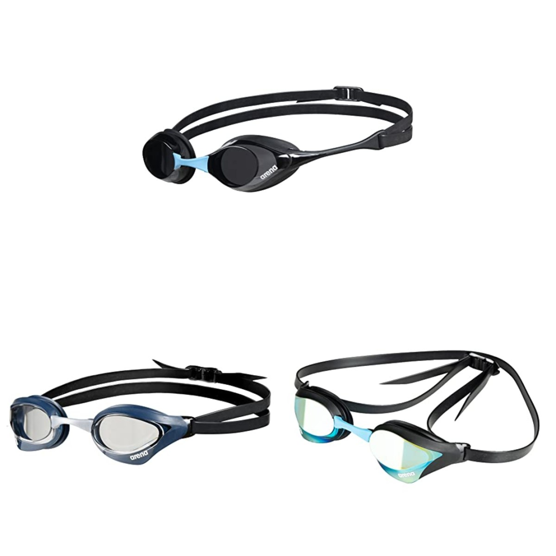 arena Óculos Cobra Swipe Fumê Preto e Azul Tam Único