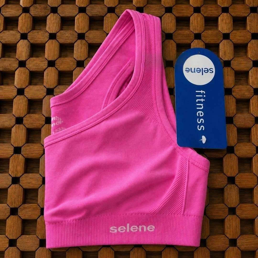 Top Selene Alta Sustentação Sem Costura Fitness Esportivo