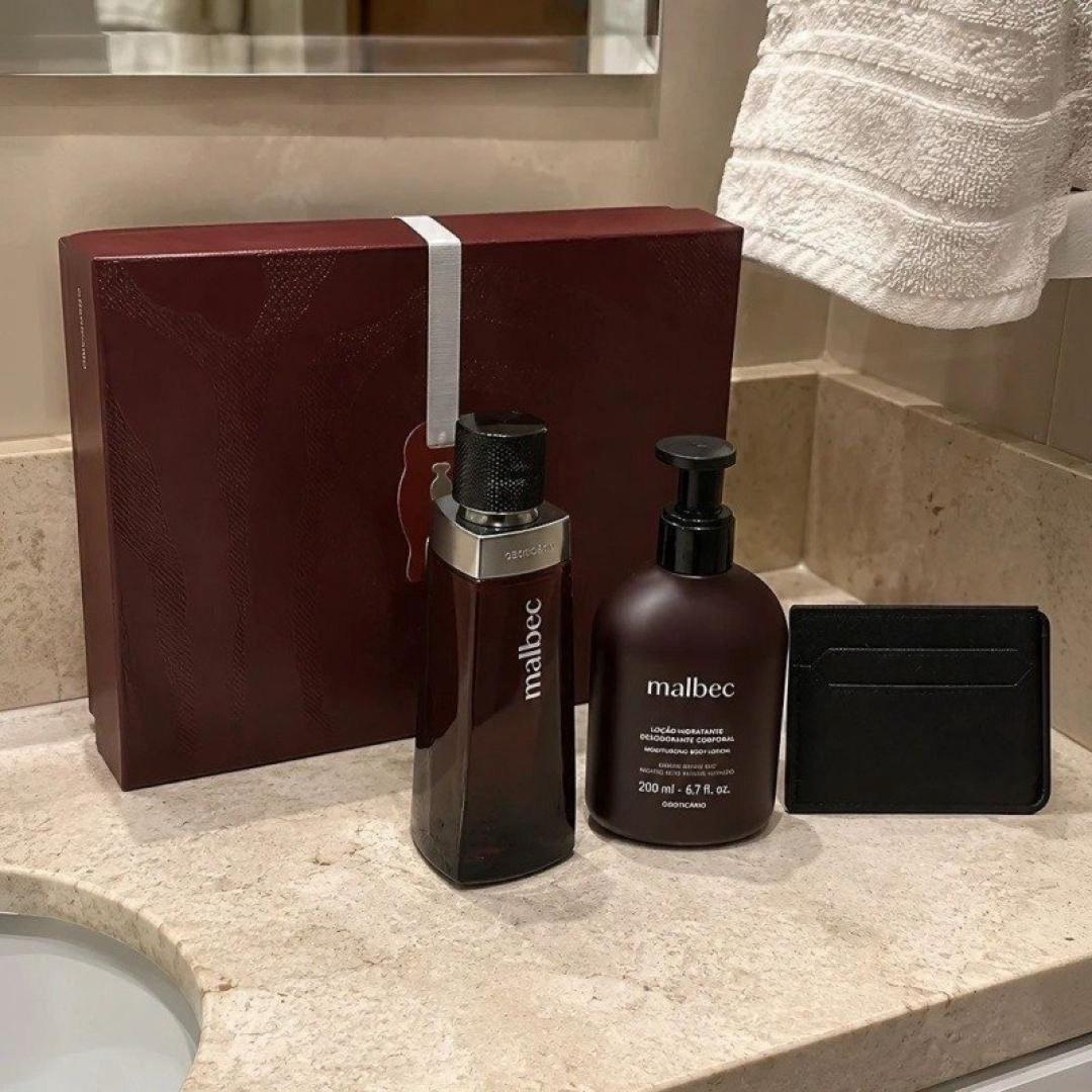 Kit Presente Boticário Malbec