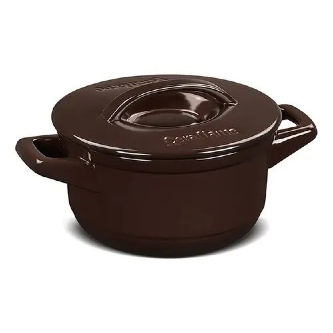 Caçarola Duo 16cm 1100ml Chocolate Ceraflame