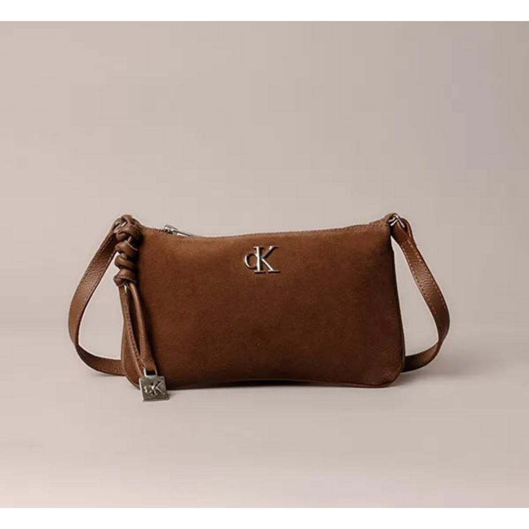 Bolsa Pequena Ckj Camurça