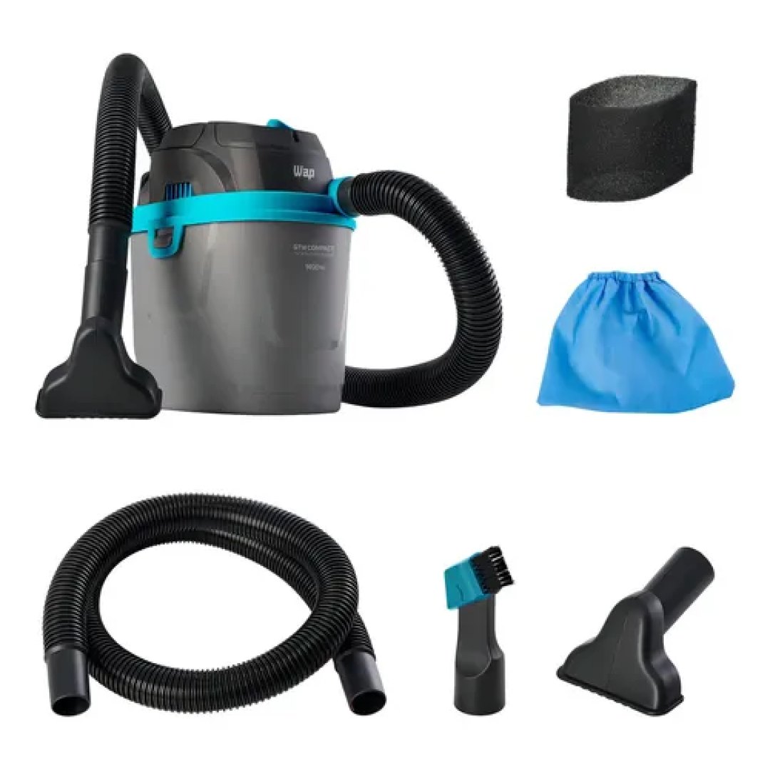 Aspirador De Pó E Água Portátil Wap Gtw Compact 1400w 5,5L 220v
