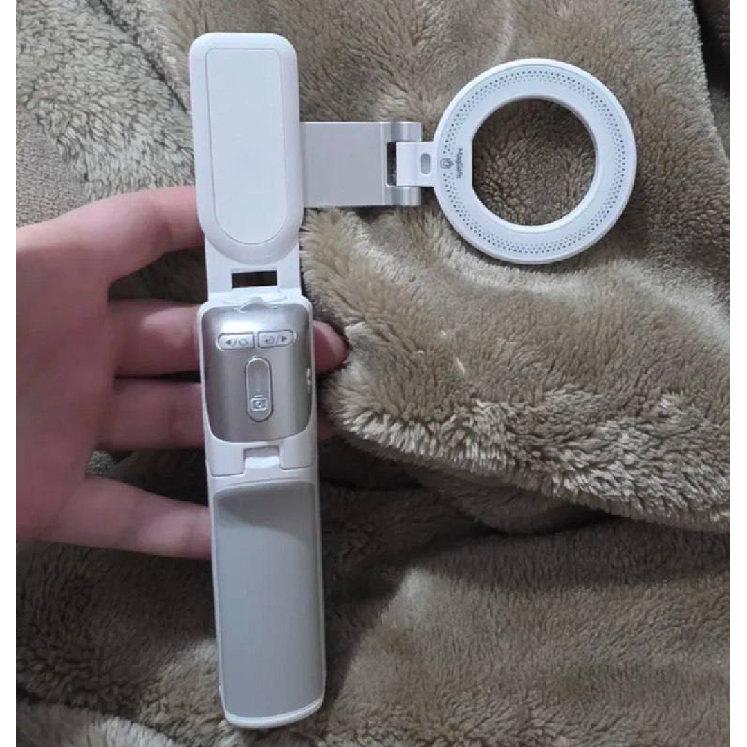 Tripé Magnético e Bastão Selfie Basike com Controle Bluetooth