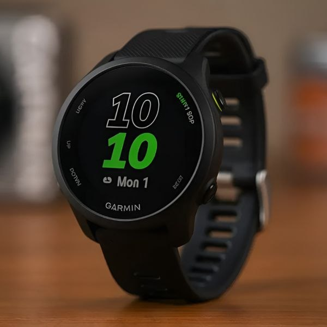 Garmin Relógio Forerunner 55 com Monitor Cardíaco de Pulso e GPS