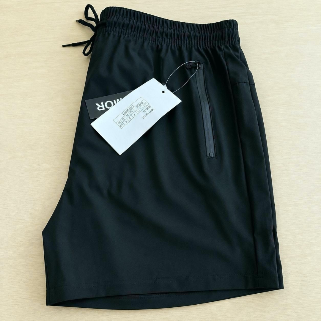 Shorts Esportivo Slim Fit Com Elastano