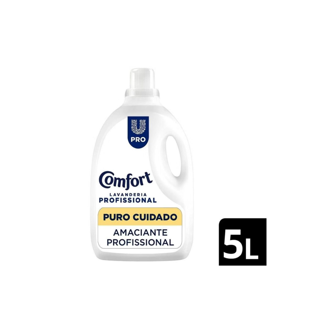 Amaciante Comfort Lavanderia Profissional Puro Cuidado 5L
